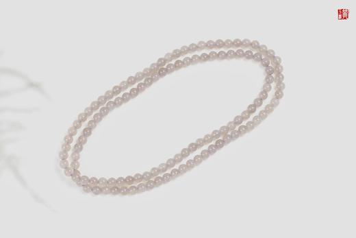 【婉清】和田玉烟青手串，珠径：5mm 商品图4