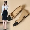 ZHR则则浅口单鞋女2024新款百搭小香风鞋子一脚蹬懒人鞋时尚女鞋 商品缩略图1