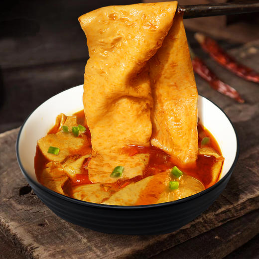 铜仁江口【豆腐皮】风味手工老豆皮 123区包邮 拍1发5包 新鲜现做 色泽自然 商品图1