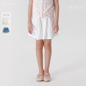 【凉感透气】马克珍妮女童柔软莱赛尔牛仔裙裤儿童裤子夏装240629