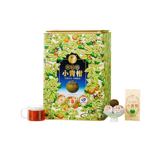 澜沧古茶2022年茶妈妈小青柑陈皮普洱茶熟茶新会柑囤货大桶装1.65kg 商品图2