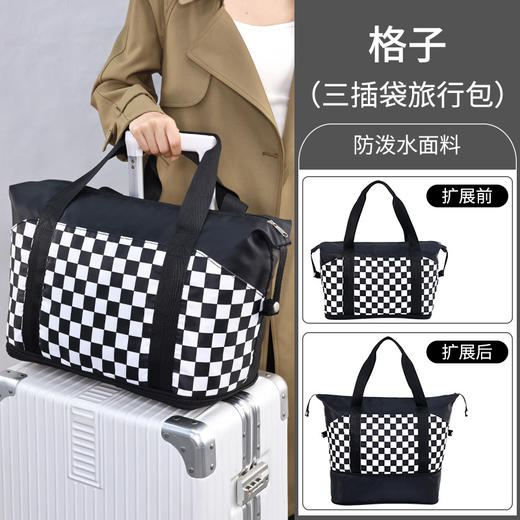 【干湿分离；巨能装！】新款字母旅行包，容量大到可以轻松收纳健身瑜伽用品，防水材质让你无惧各种天气变化，轻便手提设计带给你出行便利，一包搞定所有旅游收纳和出差行李！ 商品图7