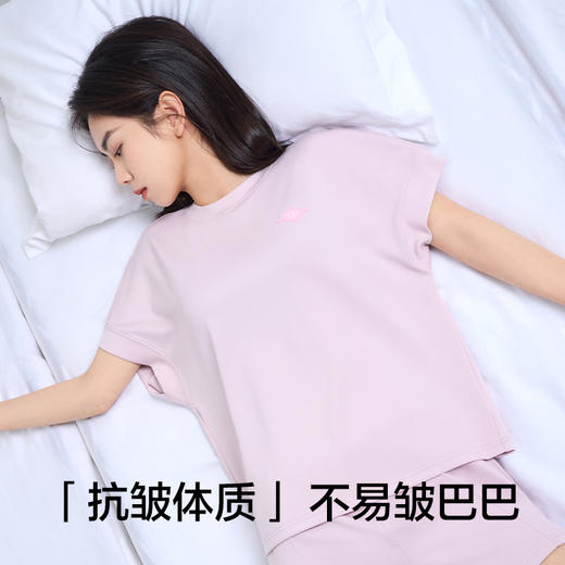 有棵树2024年新款空气层抗皱情侣睡衣家居服-S0020 商品图4