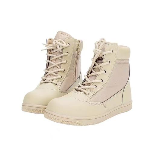 【儿童作战靴】儿童作战靴男女童军训夏令营战术靴夏季亲子中大童登山鞋战术靴男hgz 商品图4