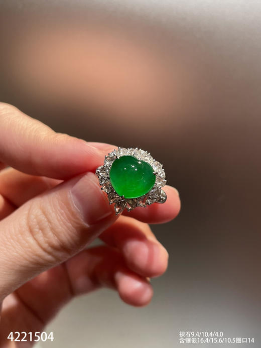 4221504，心形戒指吊坠两用款。具体价格微信咨询 商品图1