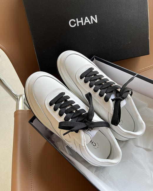 现货 THS 4.27-限时 香家 女士 经典百搭皮质熊猫鞋 2色 BZ1170 商品图3