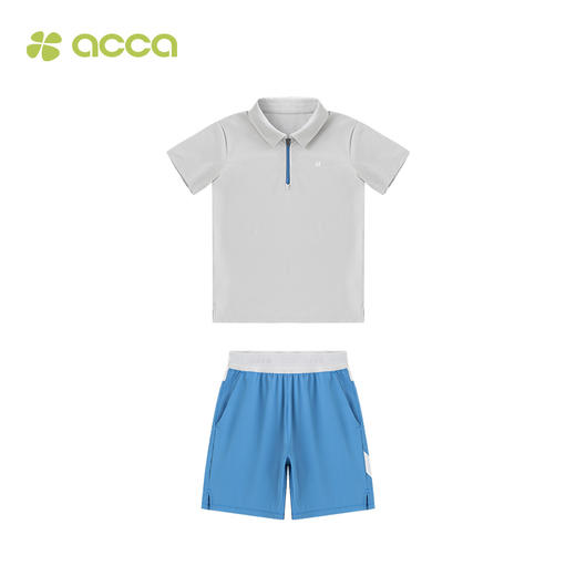 acca儿童polo运动短袖短裤男童女童透气马球运动服饰 商品图4