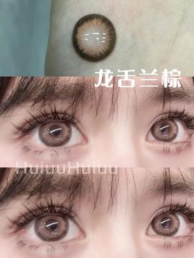 【店主实拍】Sheepcon-龙舌兰棕-14.5mm【年抛 0-1000度 含525/575】
