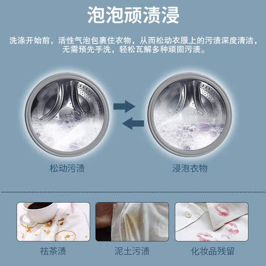 三星（SAMSUNG）10.5公斤滚筒洗衣机全自动 蒸汽除菌 AI智能控制 高速喷淋泡泡净10公斤洗衣机WW10T604DLH/SC白 商品图7