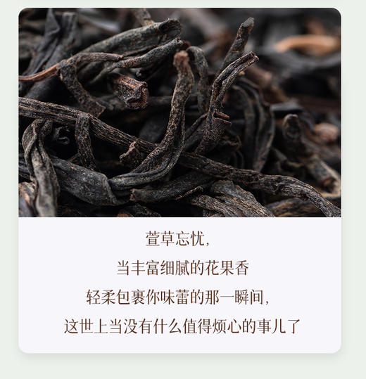 65里林间茶 慢品有机红茶组合装 萱子+金澜+蕴山 各2盒组合 480g 商品图2
