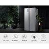 【仅限0115晚直播】三星（SAMSUNG）516L双开门超薄冰箱变频对开门风冷无霜全环绕气流 家用大容量 智能保鲜RS52B3000M9/SC送天禧保温壶 商品缩略图6