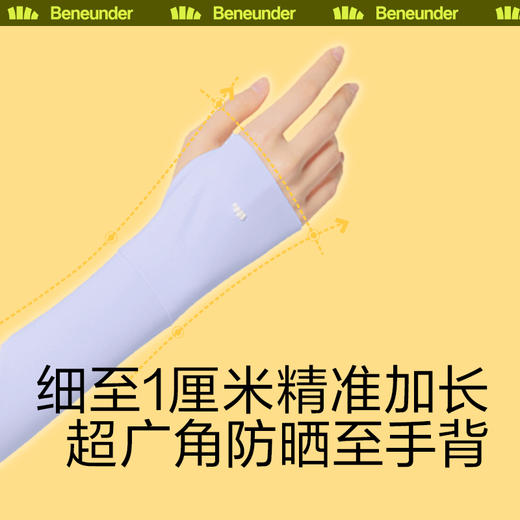 蕉下22SS冰薄系列舒元防晒袖套 商品图2