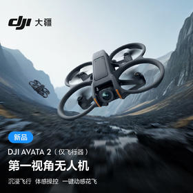 大疆DJI Avata 2  第一视角航拍无人机 飞行眼镜体感操控沉浸式飞行体验 一键动感花式飞行