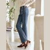 OLrain欧芮儿蓝色牛仔裤女夏季2024年新款简约百搭显瘦微喇裤 商品缩略图1