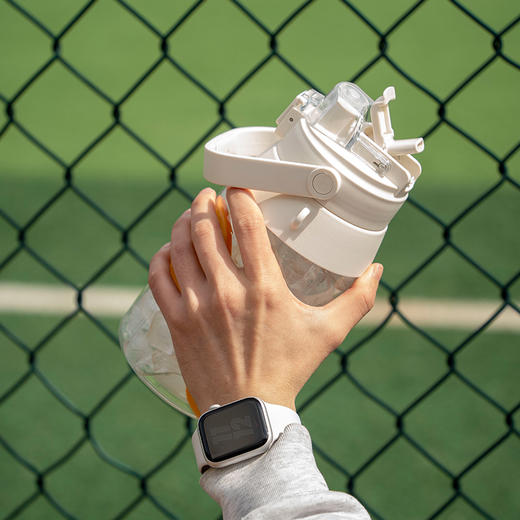 乐扣乐扣（LOCK&LOCK）大容量户外运动吸管水杯健身便携背带水杯ABF751 商品图4