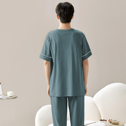 慢醒休闲男款家居服-长款 商品图2