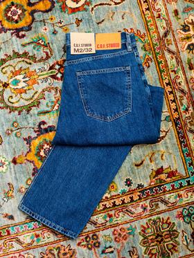 COF M2 日本蓝染牛仔裤