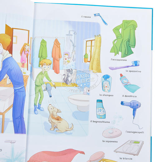 【中商原版】意大利文原版 ELI Vocabolario Illustrato Italiano 意大利语图解词汇 多主题单词词汇学习图解字词典 初级A1-A2 商品图3