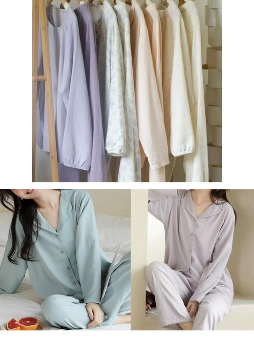 舒服到不想脱！SINMIRE春夏家居服睡衣轻薄舒适 商品图1
