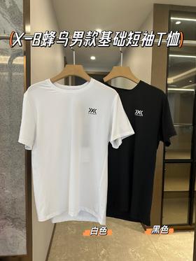 点此购买 X-B蜂鸟男士圆领运动休闲透气短袖T恤 bk 286500