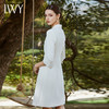 IWY/气质白色简约西装连衣裙女夏季薄款七分袖医美工作服职业套裙Q1131 商品缩略图4