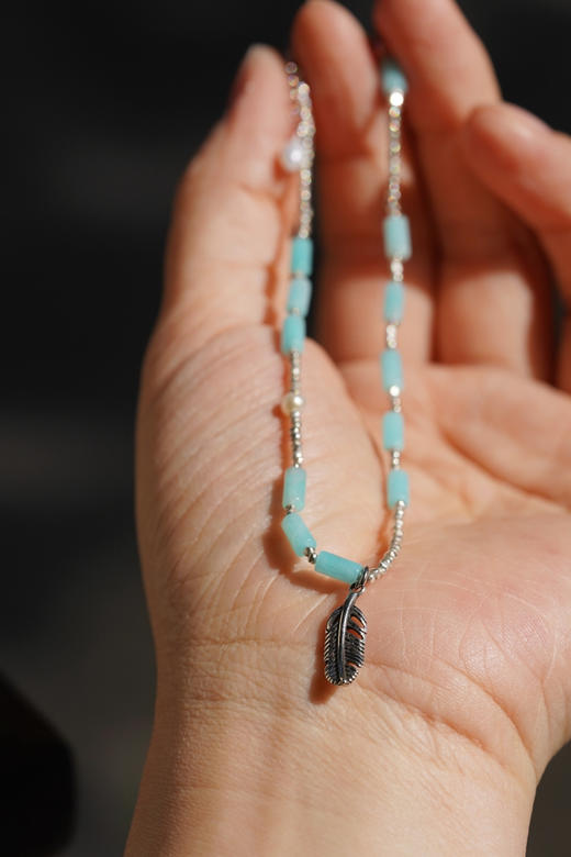 度假⛱️天河石脚链 商品图8