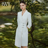 IWY/气质白色简约西装连衣裙女夏季薄款七分袖医美工作服职业套裙Q1131 商品缩略图2