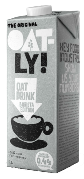 【完税】北欧 oatly咖啡大师燕麦饮(植物蛋白饮料）1L