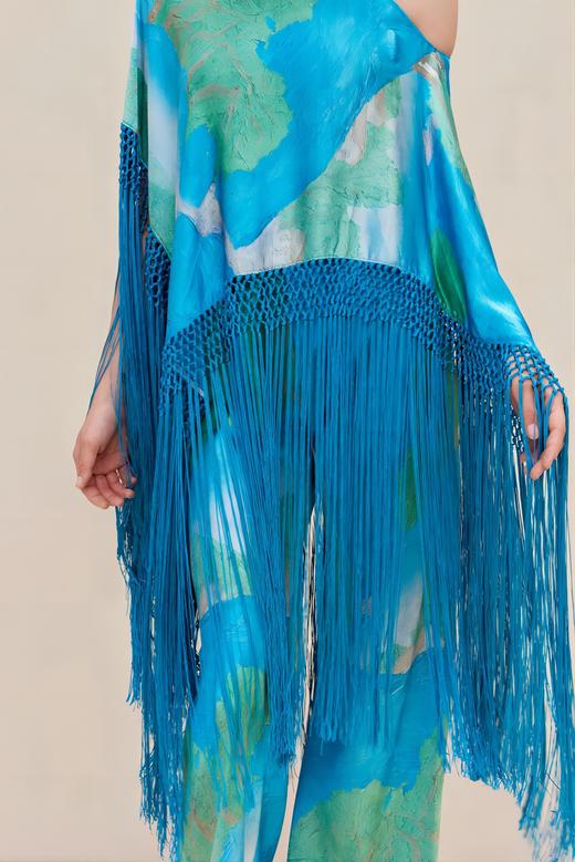 Cult Gaia - Ashanti Long Top - Landscape Print - 上衣 - 印花 商品图2