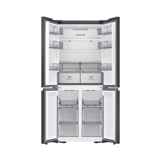三星（SAMSUNG）501升三星AI神 超薄零嵌平嵌嵌入式十字四开门一级能效变频三系统大容量冰箱RF50DG513101SC皎月白 商品图3
