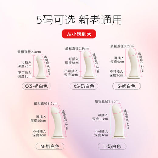 roomfun 房趣 新款2.0糯叽叽穿戴 单品阳具（更软更糯） 商品图3