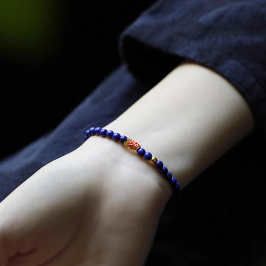 【经典】青金石锦鲤运转珠手串 精选材料 品质保证 商品图3