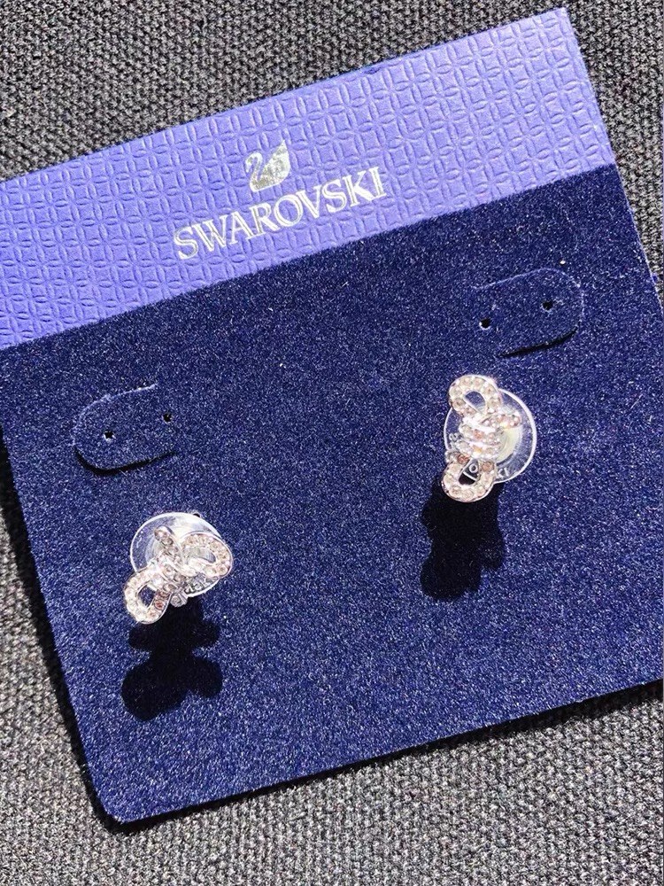 施家世奇蝴蝶结气质轻奢耳环耳钉