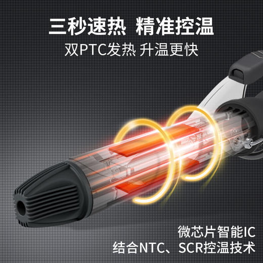 火之凤电卷棒A3理发店卷发神器水波纹大卷刘海内扣卷发器 商品图1