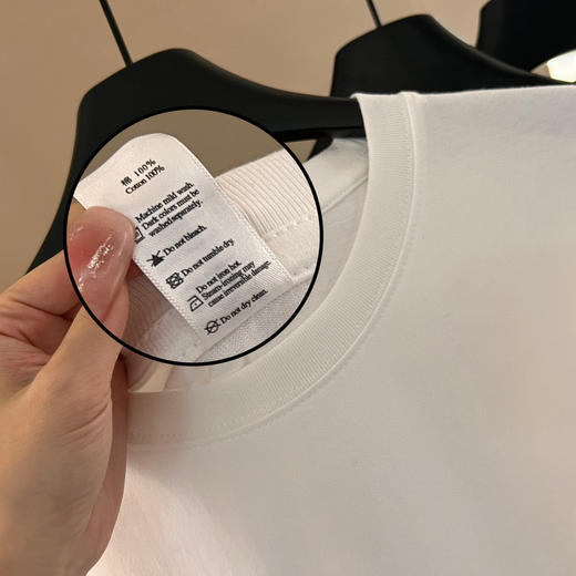 「6色可选！280g重磅纯棉」2024春夏新品精梳棉纯色背心 夏季宽肩薄圆领背心上衣 商品图4