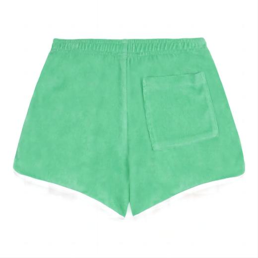Sporty & Rich - Prince Sporty Terry Shorts - Clean Mint/White - 短裤 - 薄荷/白 商品图1