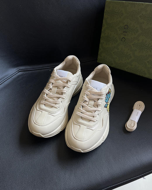 现货 THS 4.27-限时 G家 情侣款 龙年限定 卡通版泡泡龙厚底运动鞋 2色 QZ084 商品图2