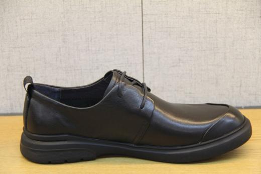 豪行男士潮鞋11183850牛皮厚底休闲鞋英伦皮鞋单鞋 商品图1