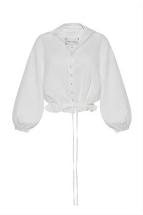 Cara Cara  - Hutton Top-White - White - 上衣 - 白色