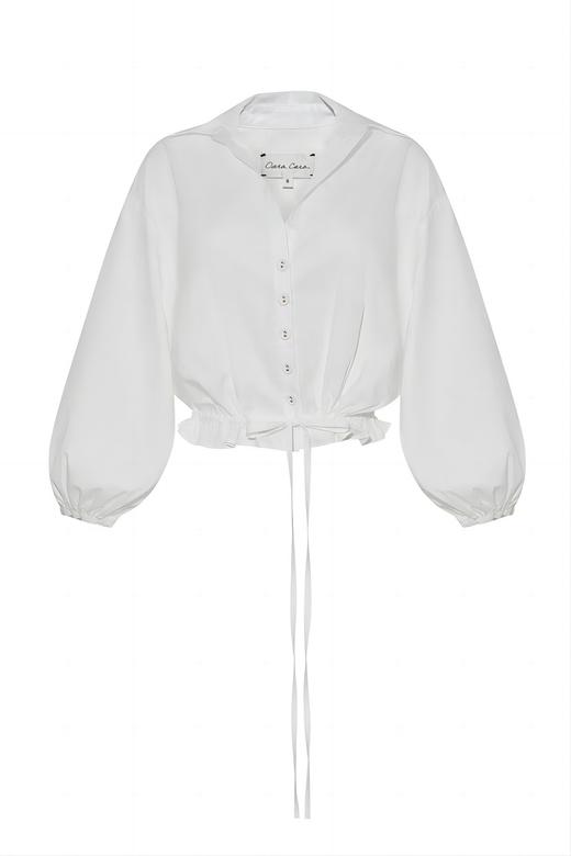 Cara Cara  - Hutton Top-White - White - 上衣 - 白色 商品图0