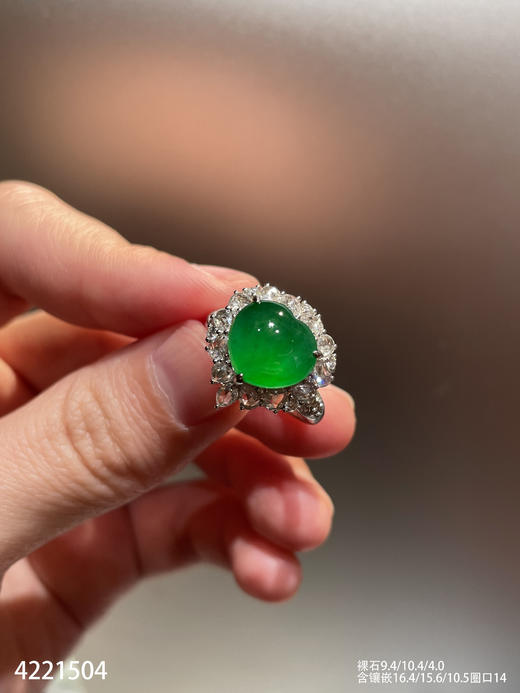 4221504，心形戒指吊坠两用款。具体价格微信咨询 商品图2