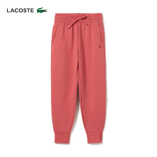 Lacoste法国鳄鱼女装束脚抽绳健身裤休闲百搭运动长裤XF0142-98 商品图6