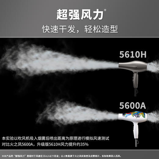火之凤吹风机5610H发廊专用大功率发型师电吹风 商品图1