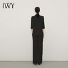 IWY/黑色西装宽松西服外套七分袖显瘦休闲时尚慵懒风高级阔腿裤装C13512+P33512 商品缩略图3