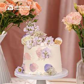 【下架勿动】母亲节·婉约 3种口味 鲜花蛋糕 