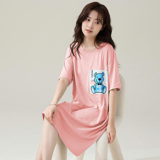 慢醒莫代尔睡裙 商品图4