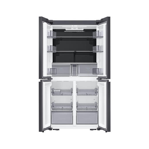 三星（SAMSUNG）615升三星AI神冰箱 嵌入式四开门冰箱变频三系统家用大容量除菌除异味RF62DB9KHC01SC 皎月白 商品图3