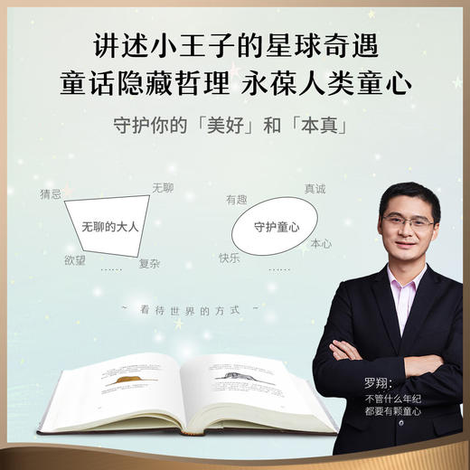 小王子（畅销380万册新版，法国圣埃克苏佩里基金会”官方认可简体中文版） 商品图1