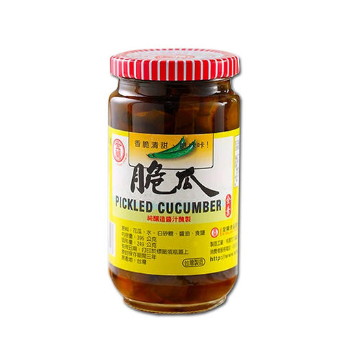 金兰小菜心/脆瓜396g 商品图2