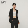IWY/黑色西装宽松西服外套七分袖显瘦休闲时尚慵懒风高级阔腿裤装C13512+P33512 商品缩略图2